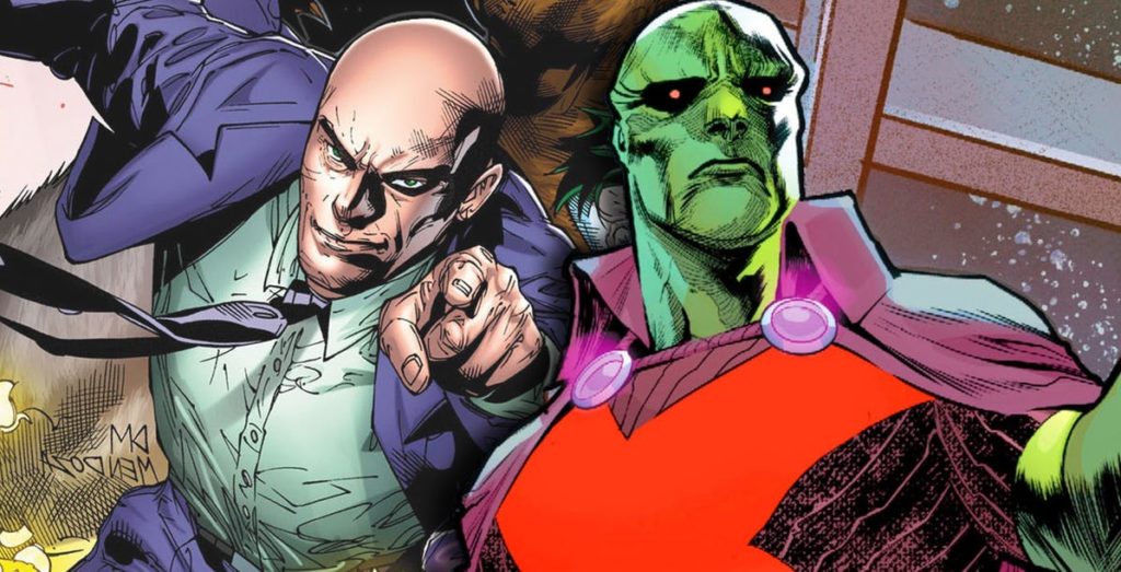 Justice League Lex Luthor Martian Manhunter Scott Snyder