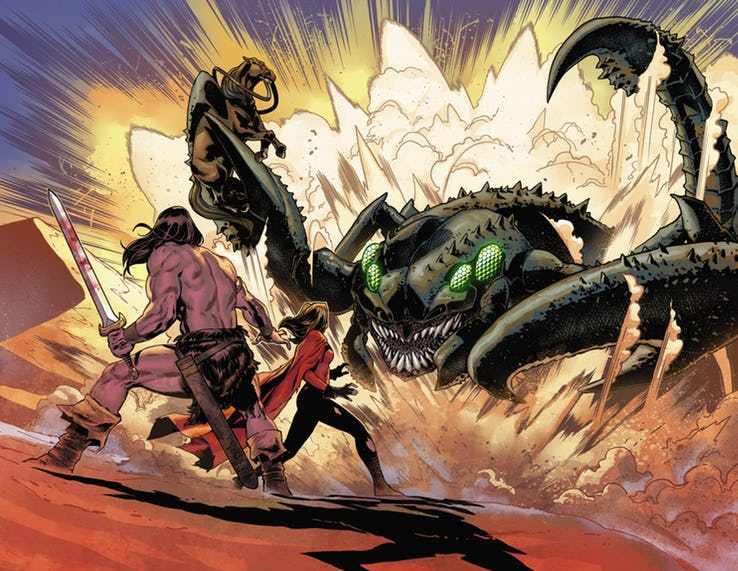 Jim Zub, Mark Waid e Al Ewing parlano di Conan in Avengers: No Road Home