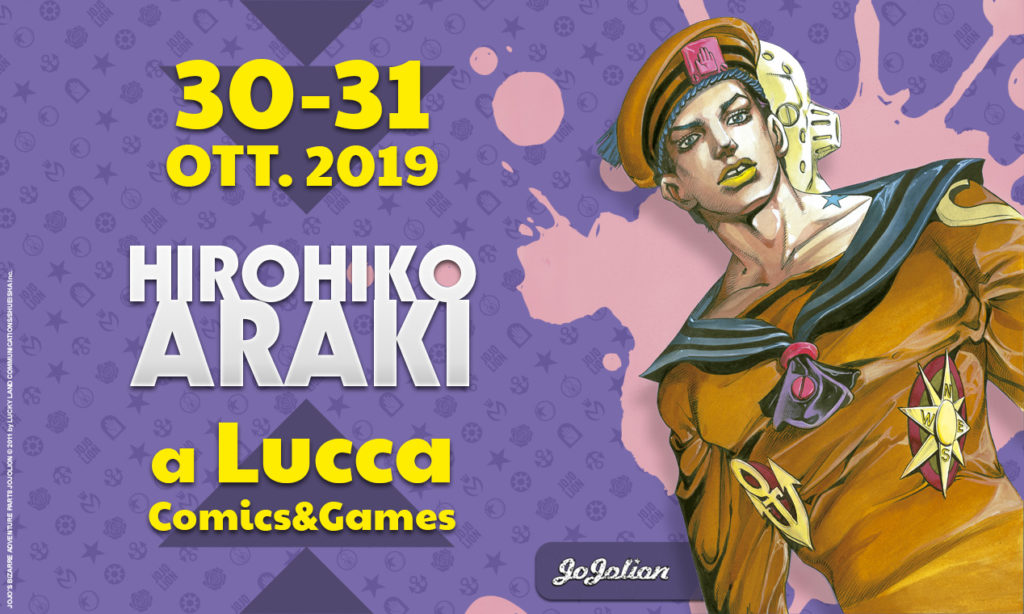 Hirohiko Araki Lucca Comics & Games